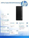HP Inc. Komputer 400 TWR G9 i5-13500 256GB/8GB/W11P 881K0EA