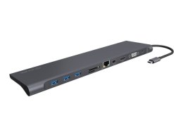 ICY BOX IB-DK2102-C (Czarny /USB Typ C )