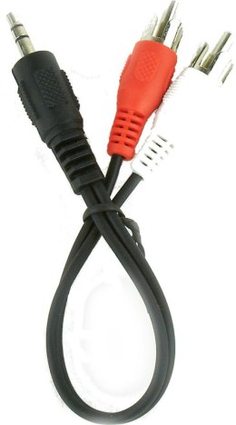 GEMBIRD Jack 3.5mm-2xRCA (wtyk-wtyk) 0.2m 0.2m /s1x MiniJack 3.5 mm (wtyk) 2x RCA (wtyk)