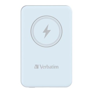 Powerbank Verbatim Charge 'n' Go Magnetic Wireless 5000mAh USB-C PD 3.0 Blue