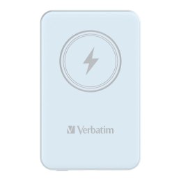 Powerbank Verbatim Charge 'n' Go Magnetic Wireless 10000mAh USB-C PD 3.0 Blue
