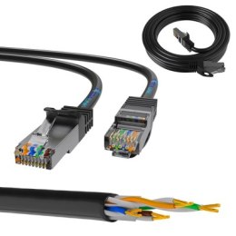 Extralink Kat.5e FTP 1m | Patchcord LAN | Miedź Kabel sieciowy skrętka