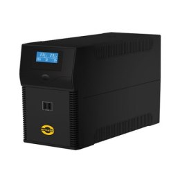 Orvaldi i2000LCD USB | Zasilacz awaryjny | UPS, 2000VA/1200W, 2x 9Ah