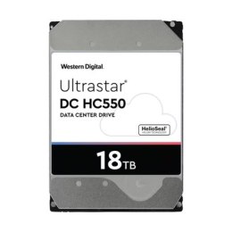 WD Ultrastar DC HC550 SE NP3 18 TB SATA | Dysk HDD | dla centrów danych, 7200 rpm, 512 MB cache
