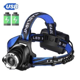 Extralink EFL-057 Loki | Latarka czołowa LED | Ładowanie USB
