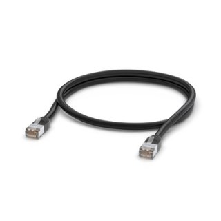 Ubiquiti UACC-Cable-Patch-Outdoor-1m-BK | Patchcord LAN | Zewnętrzny, Cat.5e STP, 1m, czarny