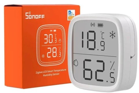 Czujnik temperatury i wilgotności Sonoff SNZB-02D ZigBee LCD
