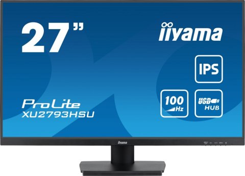 Monitor IIYAMA XU2793HSU-B6 (27" /IPS /100Hz /1920 x 1080 /Czarny)