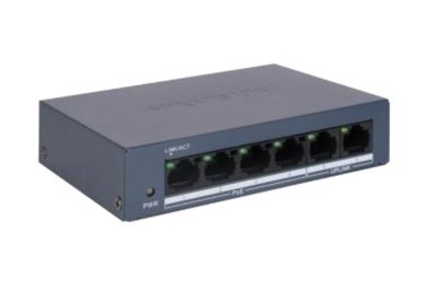 DS-XS0106-P Switch PoE 4-portowy