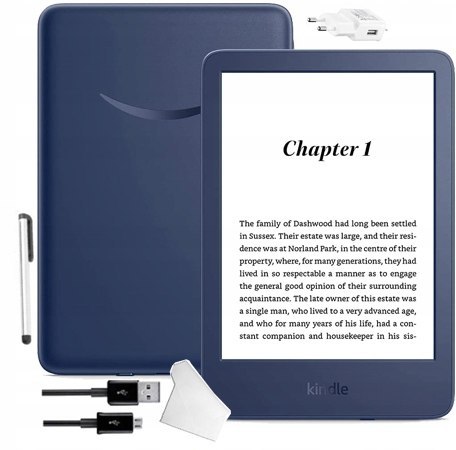 Czytnik e-Book AMAZON Kindle 11 bez reklam B09SWTJZH6 (Niebieski)