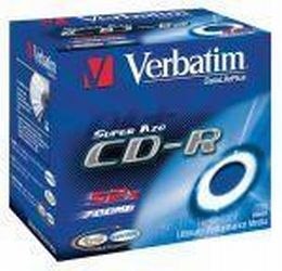 VERBATIM 700 MB 52x Jewel Case 10 szt.