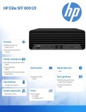 HP Inc. Komputer biurkowy Elite SFF 800 G9 Wolf Pro Security Edition i5-13500 512GB/16GB/DVD/W11P 628N9ET