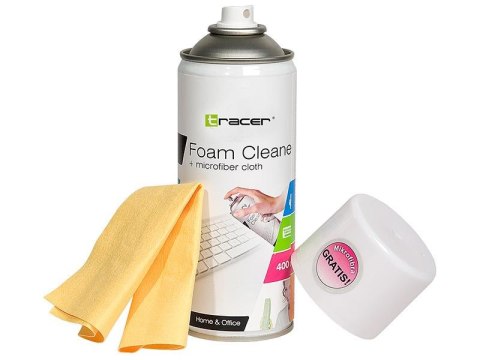 Pianka czyszcząca Tracer plastik 400 ml + microfibre