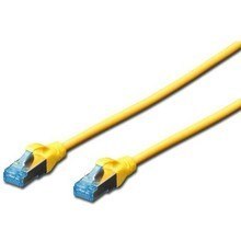 DIGITUS Cat6 U/UTP 0.5 m Żółty 0.5 Patchcord