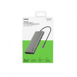Belkin Hub USB-C 8w1 dual display