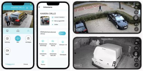 Kamera IP Orllo Z7 Pro zewnętrzna obrotowa GSM 4MPx