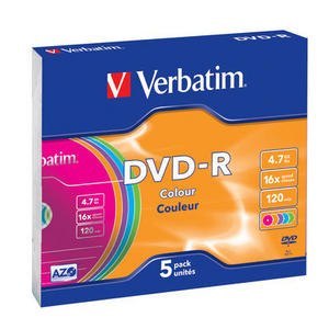 VERBATIM 4.7 GB 16x Slim 5 szt.