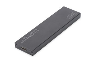 Obudowa DIGITUS USB Typ C na dysk SSD M2 (NGFF) SATA III, 80/60/42/30mm, aluminiowa