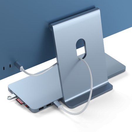 Satechi Slim Dock - stacja dokująca do iMac 24" USB-C (USB-C 10Gb, USBA-A 10Gb, 2x USB-A, czytnik kart micro/SD, kieszeń na NVMe