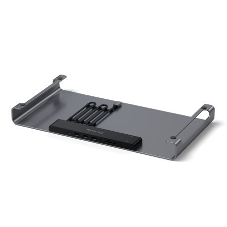 Satechi USB-C Monitor Stand Hub XL - podstawka i hub do monitorów (USB-C 5Gbps, USB-A 3.0 5Gbps, czytnik kart micro/SD 104MB/S, 