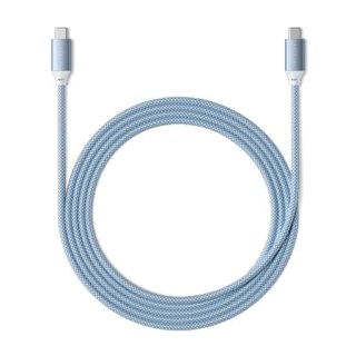 Satechi - kabel USB-C - USB-C 100W 2m (blue)