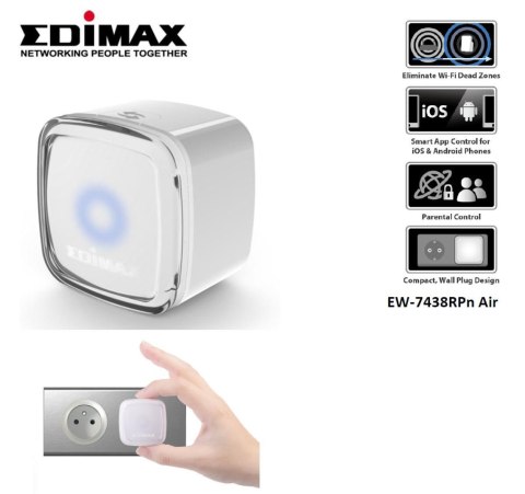 Wzmacniacz Edimax EW-7438RPn Air WiFi N300 Repeater