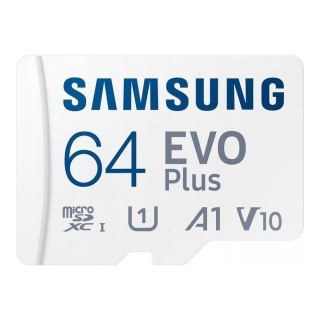 Karta pamięci Samsung EVO Plus 2024 microSDXC 64GB UHS-I U1 A1 V10 + adapter