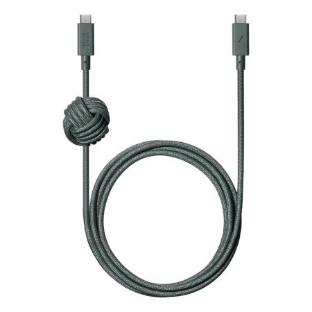 Native Union Anchor Cable 240W - kabel USB-C - USB-C, 3 m (slate green)