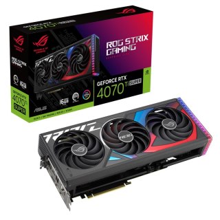 Karta graficzna ASUS ROG Strix GeForce RTX 4070 Ti SUPER OC 16GB GDDR6X 90YV0KG1-M0NA00