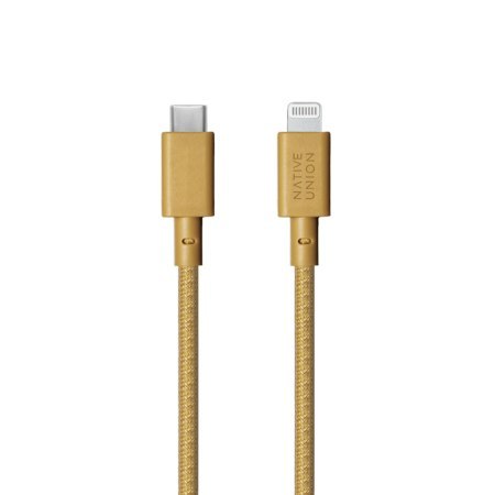 Native Union Belt Cable XL - kabel USB-C - lightning, 3 m (kraft)