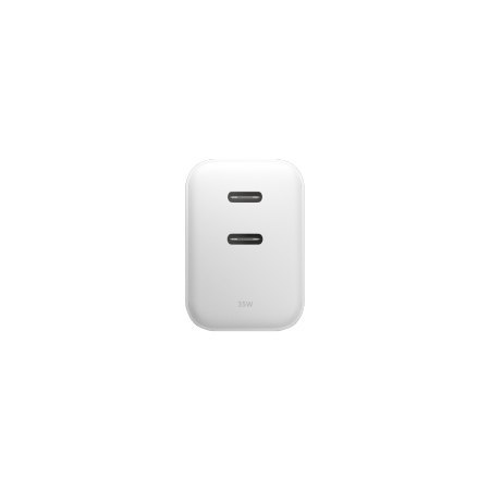 Native Union Fast GaN Charger - ladowarka 35W PD, 2x USB-C (white)