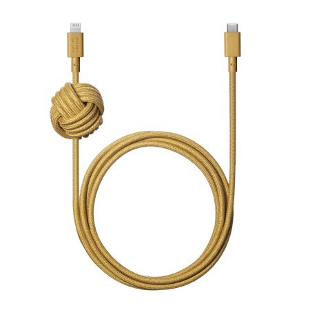 Native Union Night Cable - kabel USB-C - lightning, 3 m (kraft)