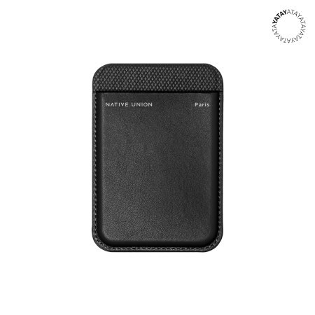 Native Union (Re)Classic Wallet - skórzany portfel kompatybilny z MagSafe (black)