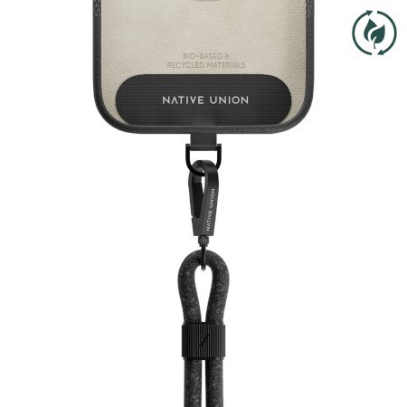 Native Union City Grip - smycz do telefonu na nadgarstek (black)