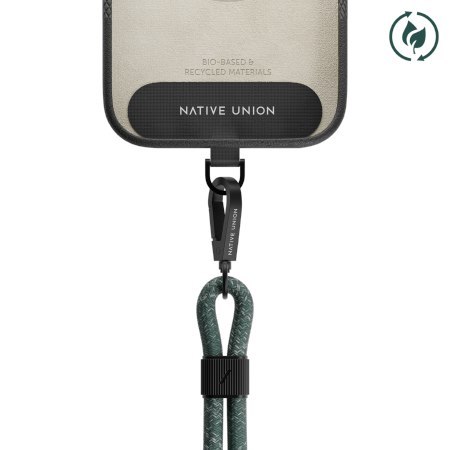 Native Union City Grip - smycz do telefonu na nadgarstek (slate green)