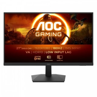 AOC Monitor C27G4ZXU 27 cali Zakrzywiony Fast VA 280Hz HDMIx2 DP