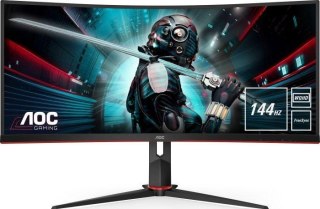 Monitor AOC CU34G2X/BK (34" /VA /144Hz /3440 x 1440 /Czarny)