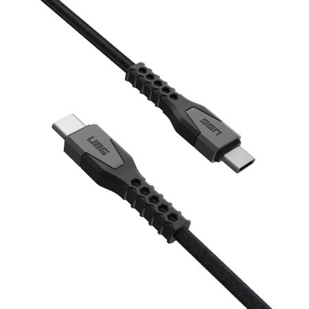 UAG Rugged Cable - kabel USB-C - USB-C 60W, 1,5 m (black/gray)