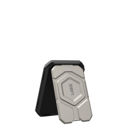 UAG Magnetic Wallet - portfel i podstawka, kompatybilny z MagSafe (black/titanium) [mto]