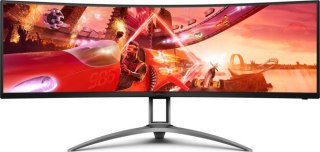 Monitor AOC AG493QCX (48.8" /VA /144Hz /3840 x 1080 /Czarno-stalowy)