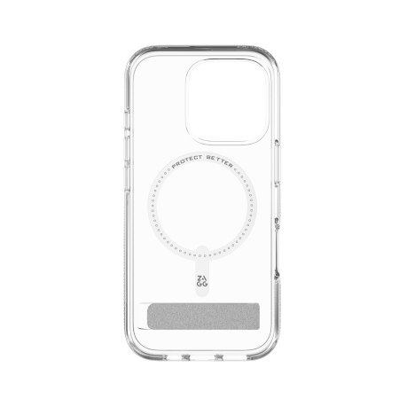 ZAGG Crystal Palace Snap Kickstand - obudowa ochronna z podstawką do iPhone 16 Pro kompatybilna z MagSafe (clear)