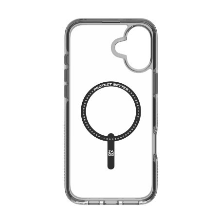 ZAGG Santa Cruz Snap - obudowa ochronna do iPhone 16 Plus kompatybilna z MagSafe (black)