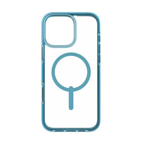 ZAGG Santa Cruz Snap - obudowa ochronna do iPhone 16 Pro Max kompatybilna z MagSafe (retro blue)