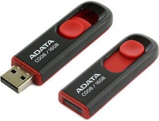 Pendrive (Pamięć USB) A-DATA (16 GB /USB 2.0 /Czarno-czerwony )