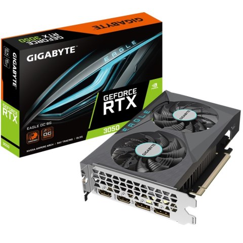 Karta graficzna GIGABYTE GeForce RTX 3050 Eagle OC 6GB GDDR6 GV-N3050EAGLE OC-6GD