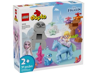 LEGO 10418 DUPLO - Elza i Bruni w Zaczarowanym Lesie