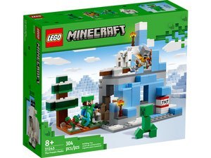 LEGO 21243 Minecraft - Ośnieżone szczyty