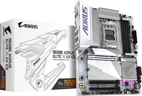 Płyta główna GIGABYTE B650E AORUS ELITE X AX ICE AM5 ATX