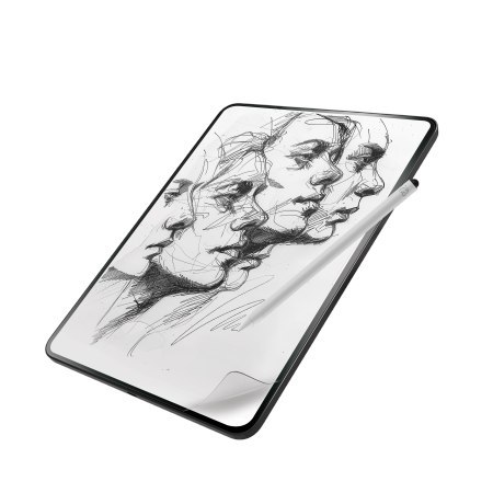 ZAGG InvisibleShield Fusion Canvas - antybakteryjna folia ochronna imitująca papier do iPad Pro 11" M4 (2024)