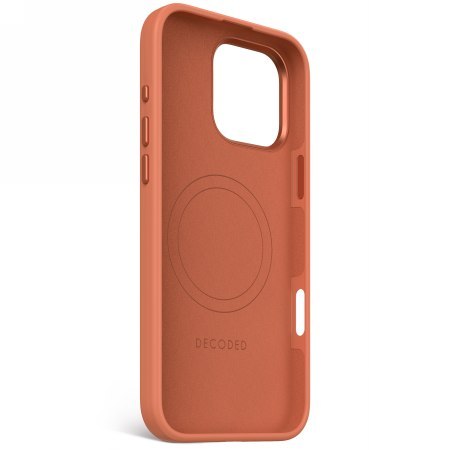 Decoded AntiMicrobial Silicone Backcover - silikonowa obudowa ochronna do iPhone 16 Pro Max kompatybilna z MagSafe (sand stone)